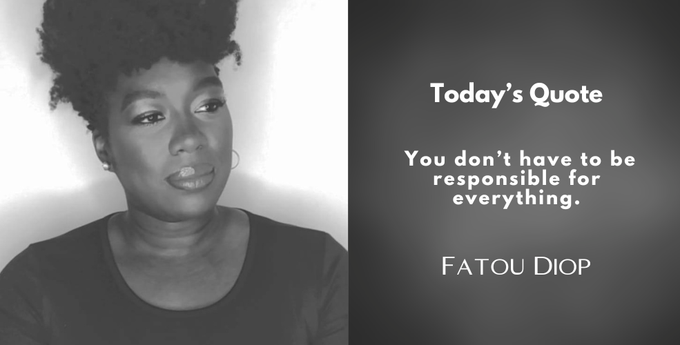 This is the featured image for the podcast episode with Fatou Diop.